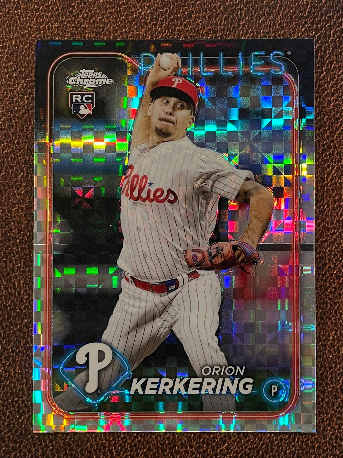 Orion Kerkering - 2024 Topps Chrome - XFractor - Phillies