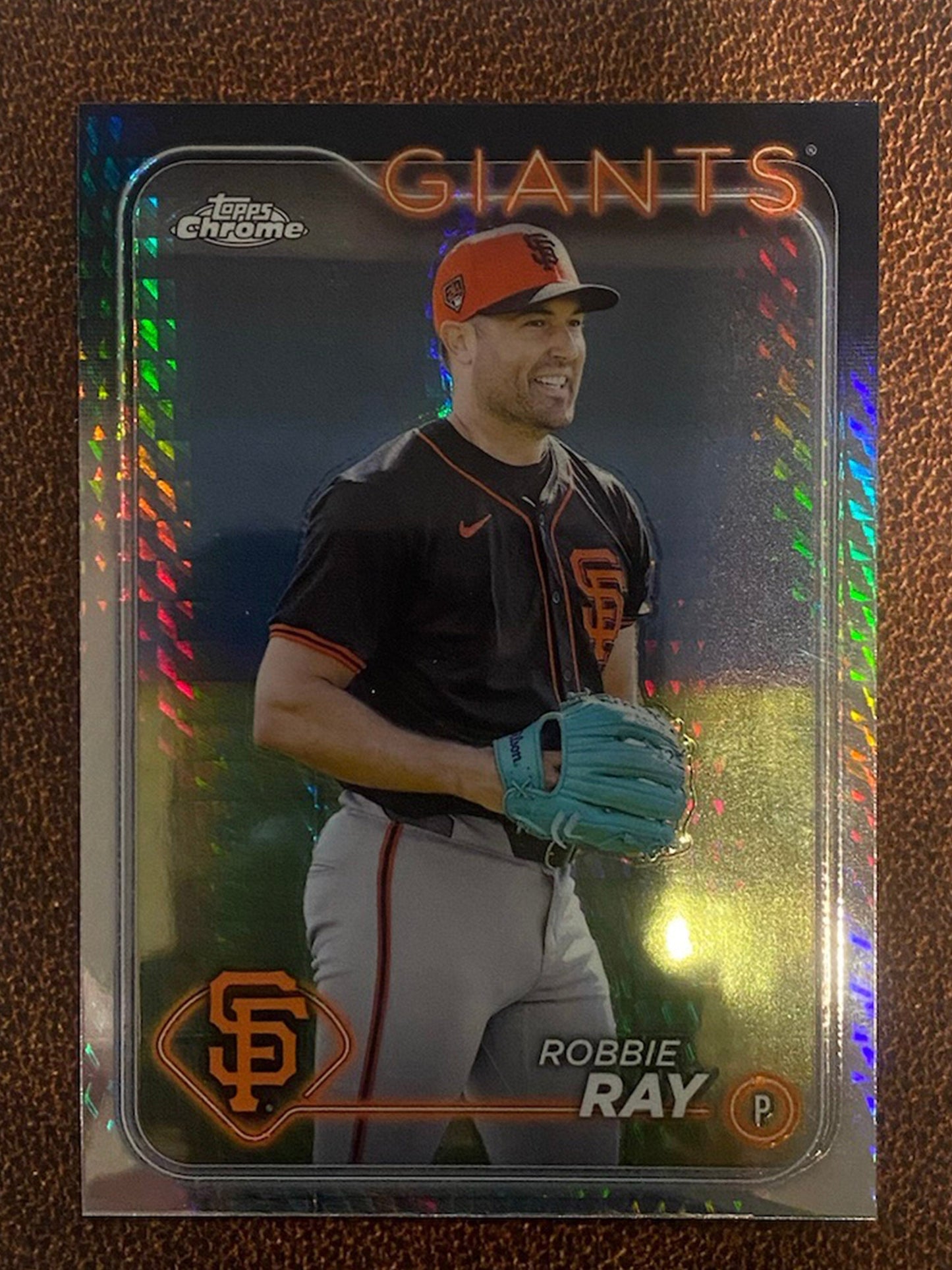 Robbie Ray - 2024 Topps Chrome - Prism Refractor - Giants