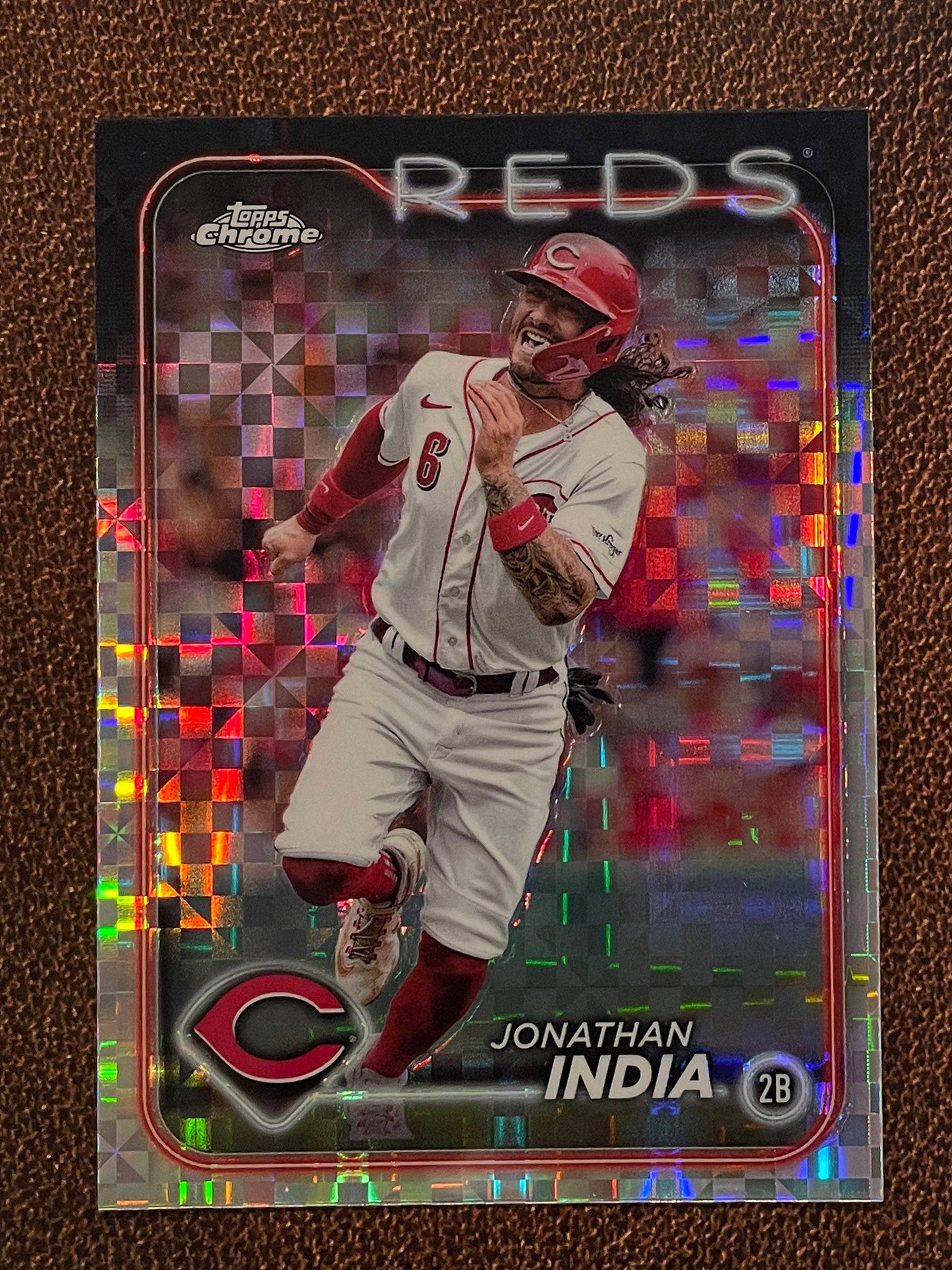 Jonathan India - 2024 Topps Chrome - XFractor - Reds