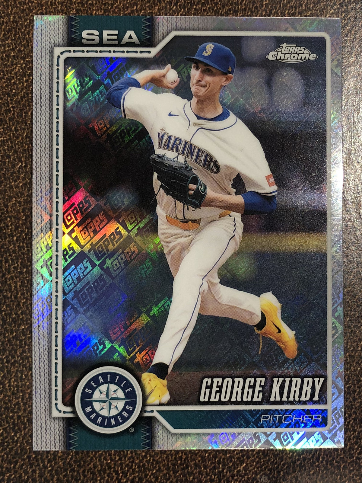 George Kirby - 2026 Topps Chrome - Fanatics Topps Foil - Mariners