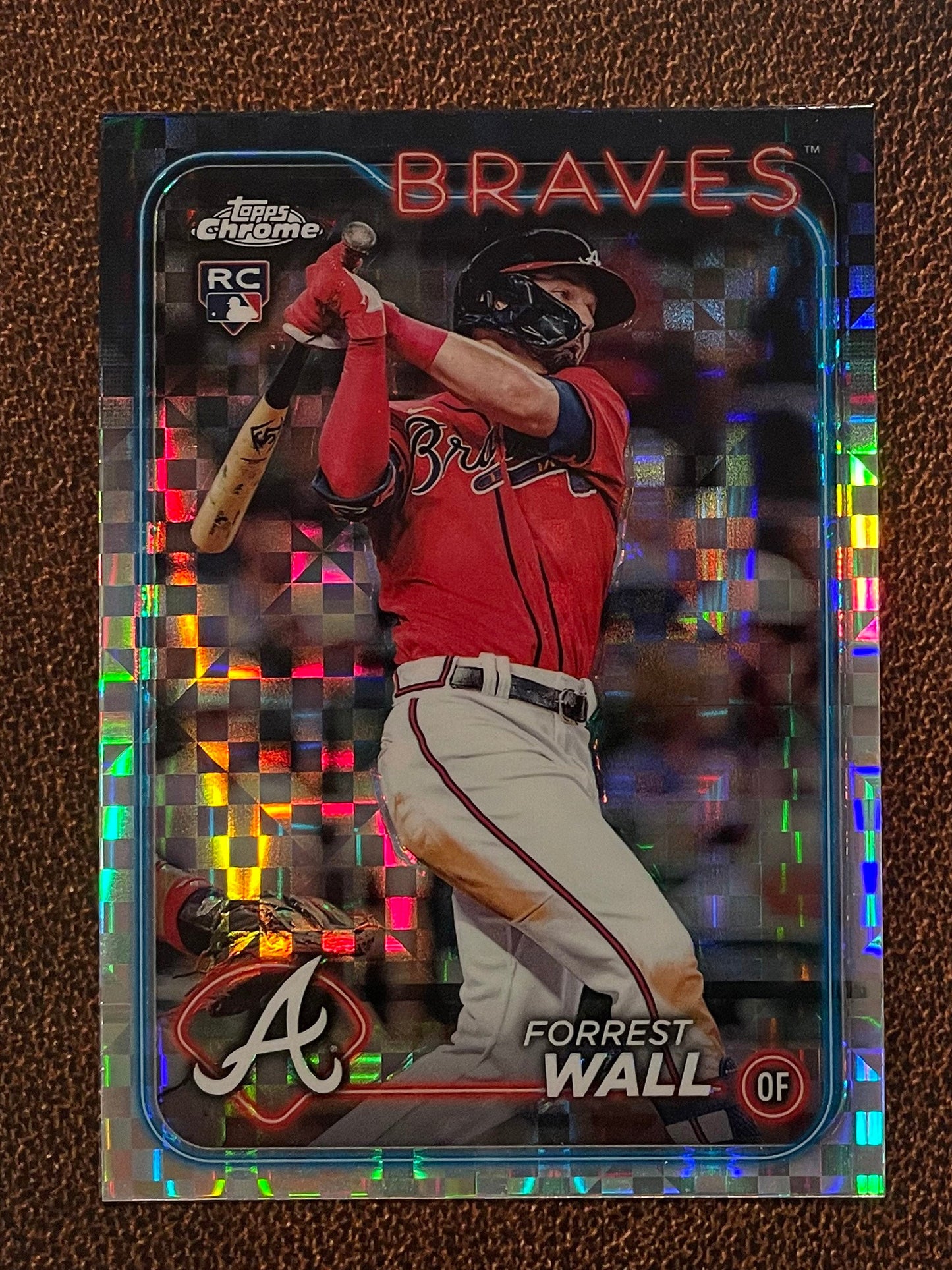 Forrest Wall - 2024 Topps Chrome - XFractor - Braves