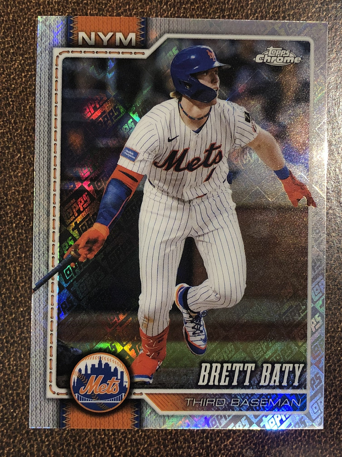 Brett Baty - 2026 Topps Chrome - Fanatics Topps Foil - Mets