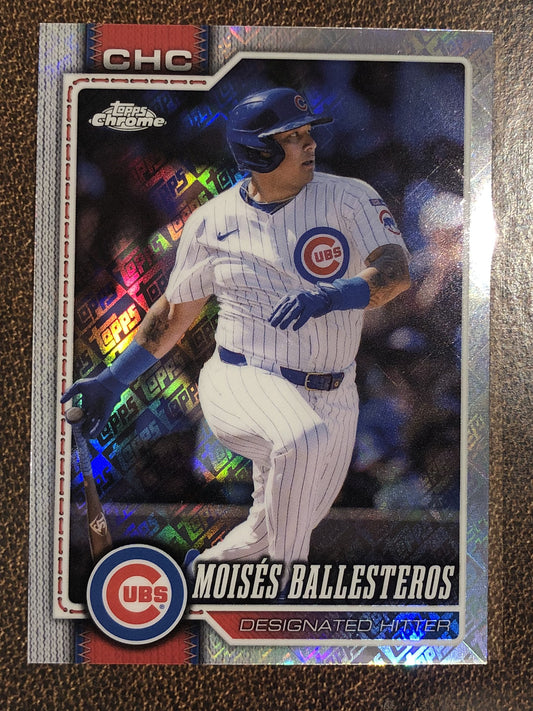 Moises Ballesteros - 2026 Topps Chrome - Fanatics Topps Foil - Cubs