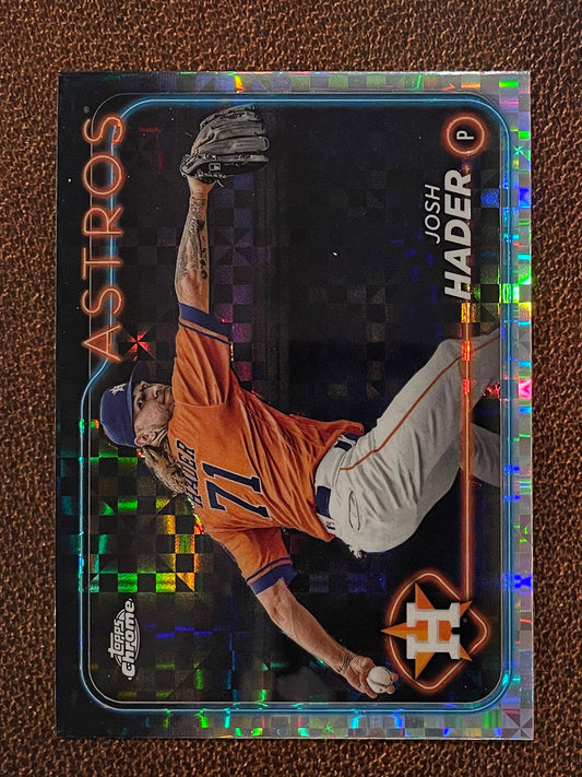 Josh Hader - 2024 Topps Chrome - XFractor - Astros