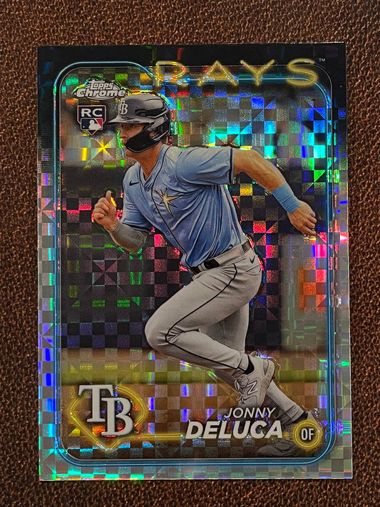 Jonny Deluca - 2024 Topps Chrome - XFractor - Rays