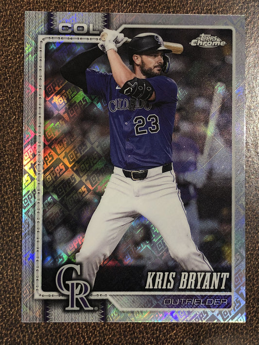Kris Bryant - 2026 Topps Chrome - Fanatics Topps Foil - Rockies