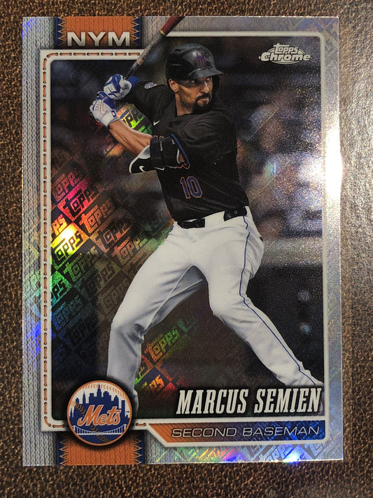 Marcus Semien - 2026 Topps Chrome - Fanatics Topps Foil - Mets