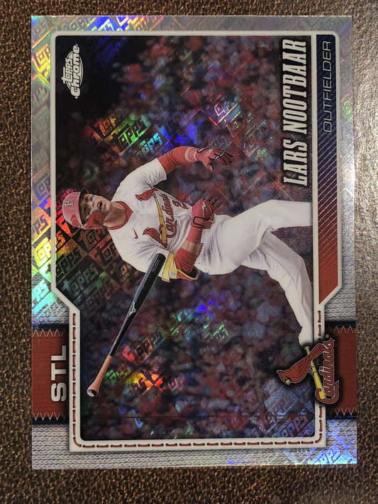 Lars Nootbaar - 2026 Topps Chrome - Fanatics Topps Foil - Cardinals
