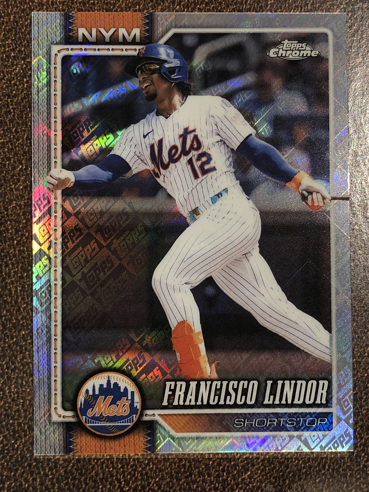 Francisco Lindor - 2026 Topps Chrome - Fanatics Topps Foil - Mets