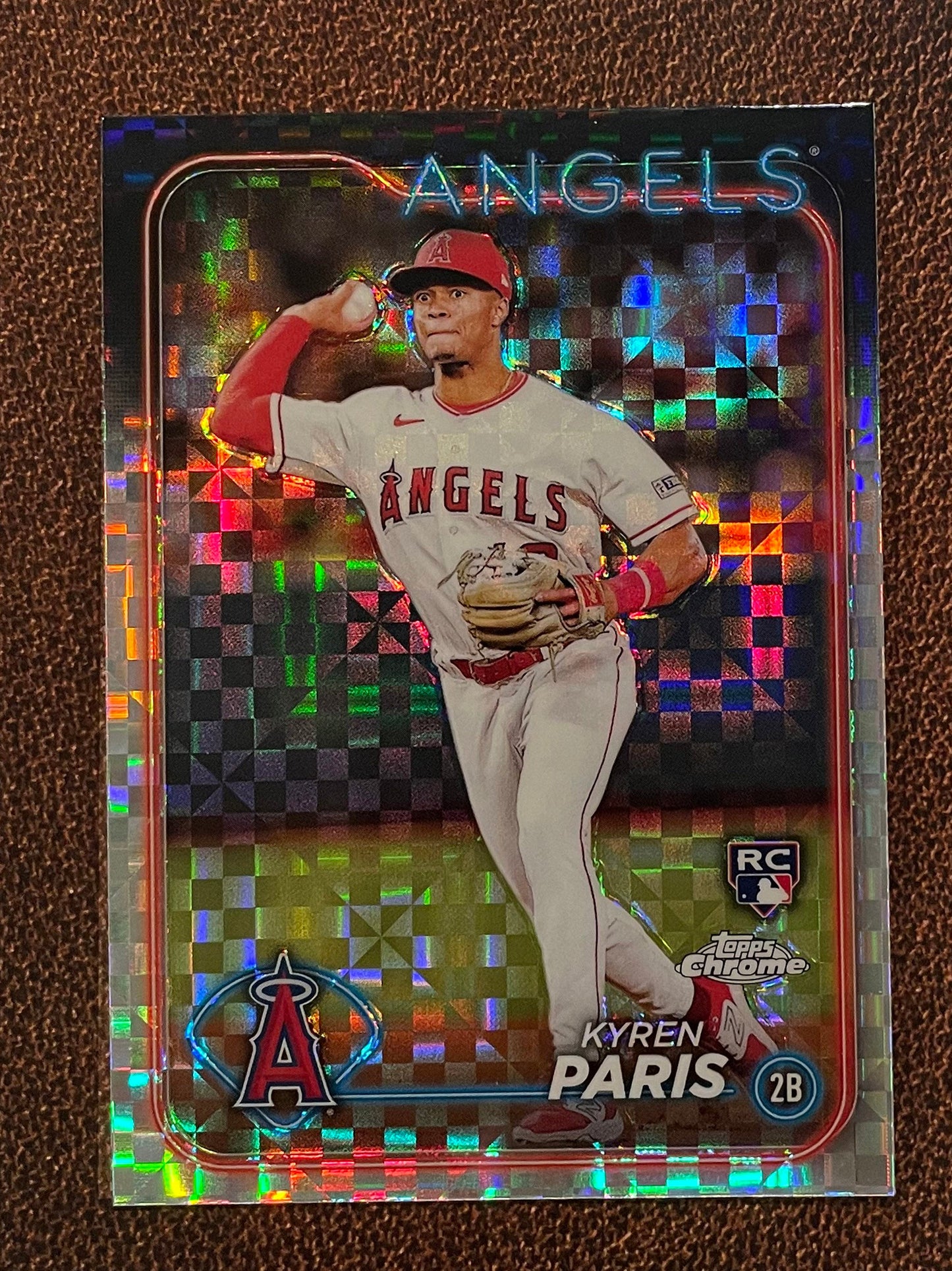 Kyren Paris - 2024 Topps Chrome - XFractor - Angels