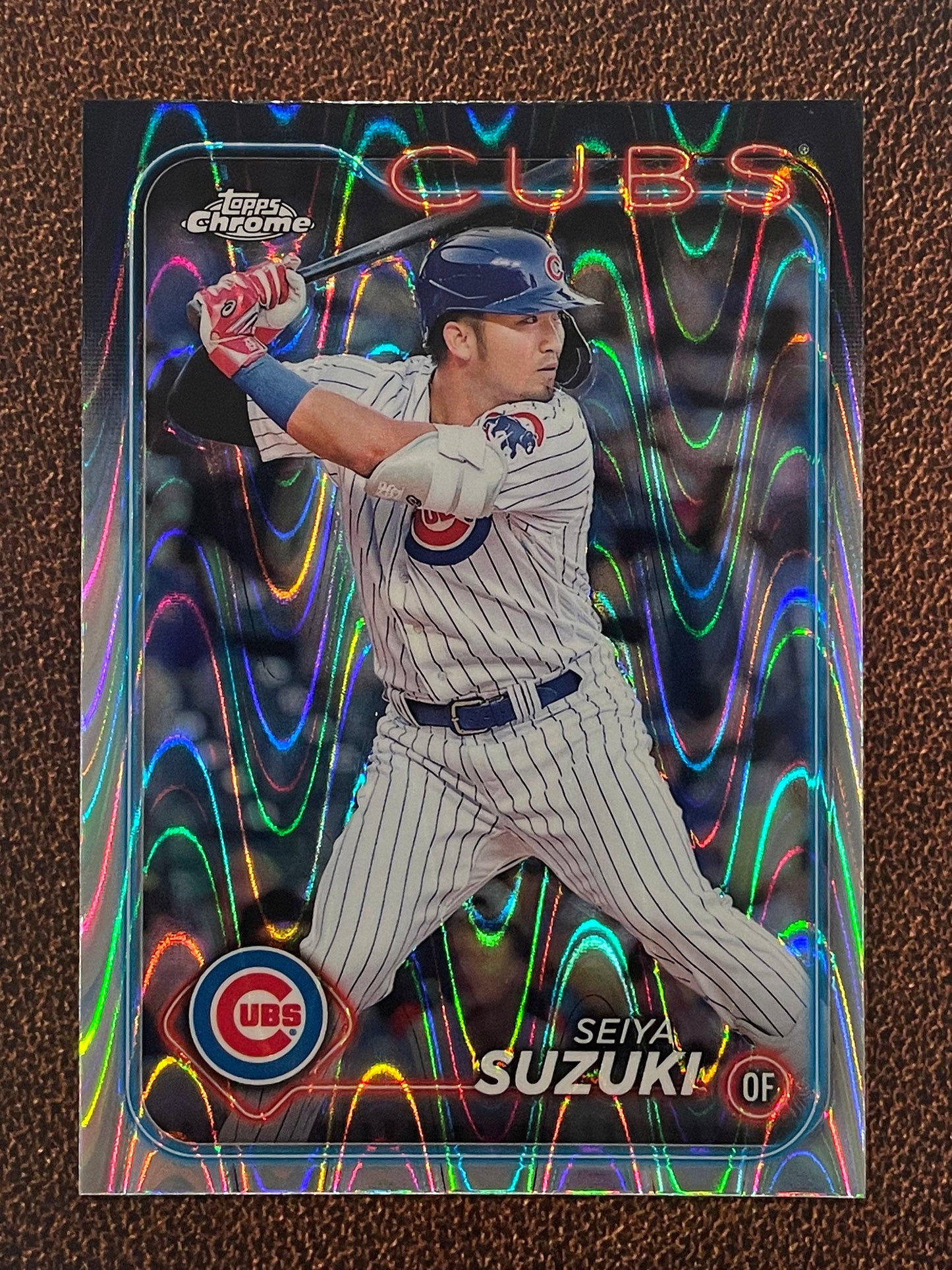 Seiya Suzuki - 2024 Topps Chrome - Raywave Refractor - Cubs