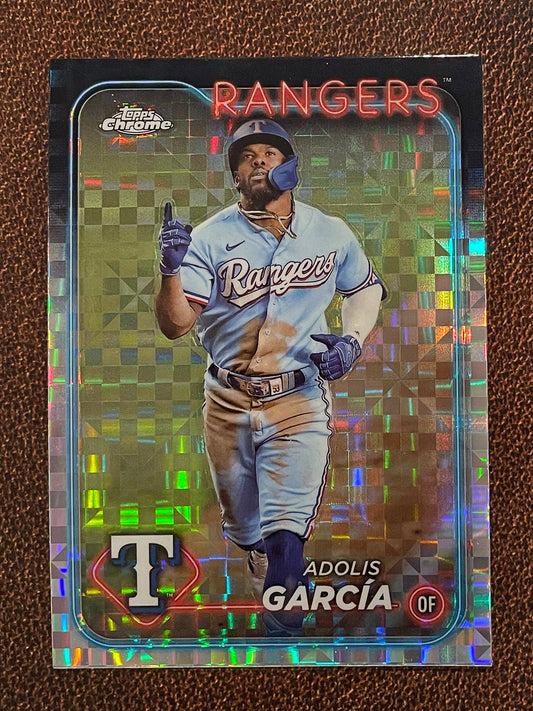 Adolis Garcia - 2024 Topps Chrome - XFractor - Rangers