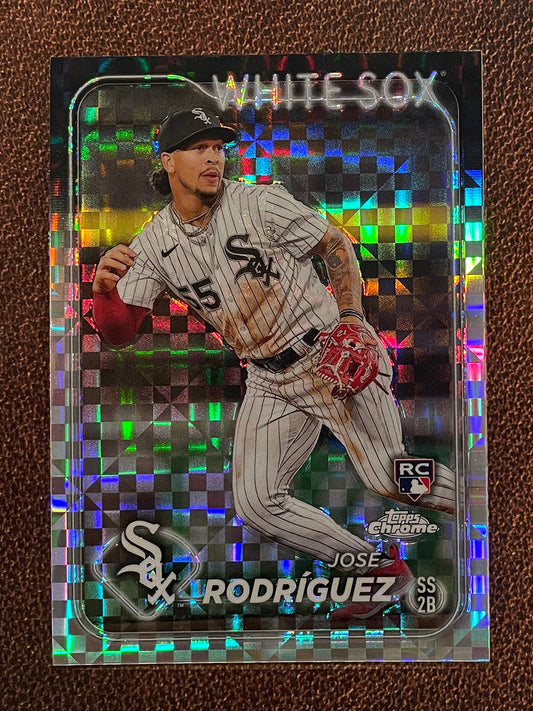 Jose Rodriguez - 2024 Topps Chrome - XFractor - White Sox