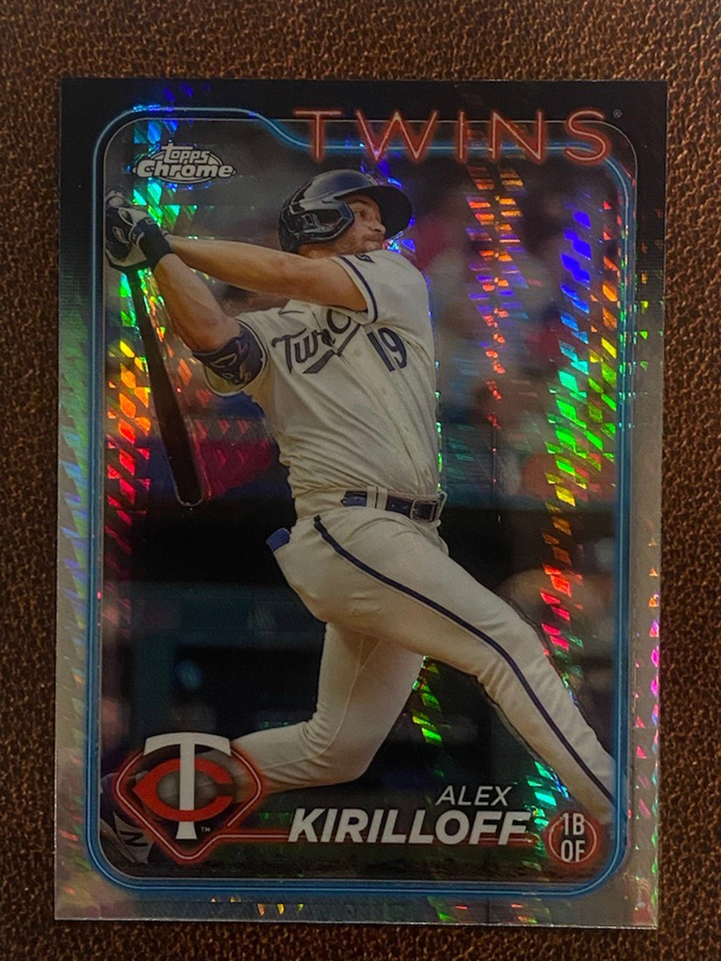 Alex Kirilloff - 2024 Topps Chrome - Prism Refractor - Twins