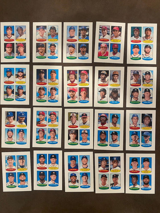 Stamps (20 Cards) - 2023 Topps Heritage - Complete Set