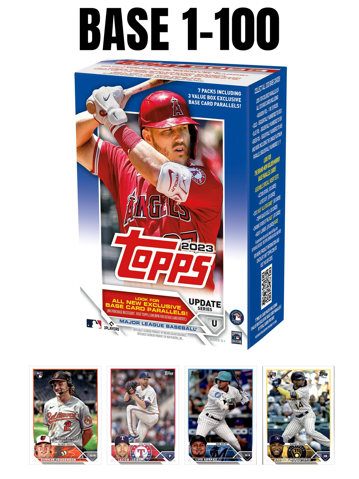 2023 Topps Update Base #1-100