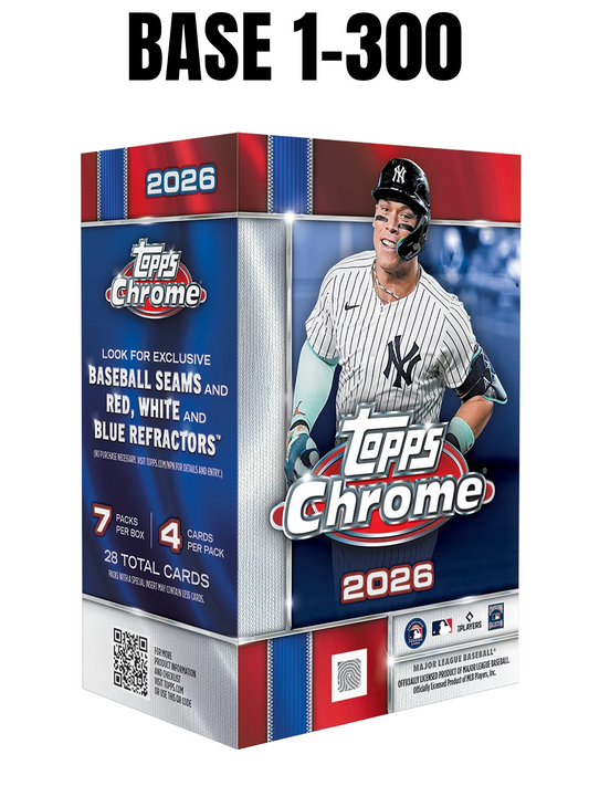2026 Topps Chrome Base #1-300