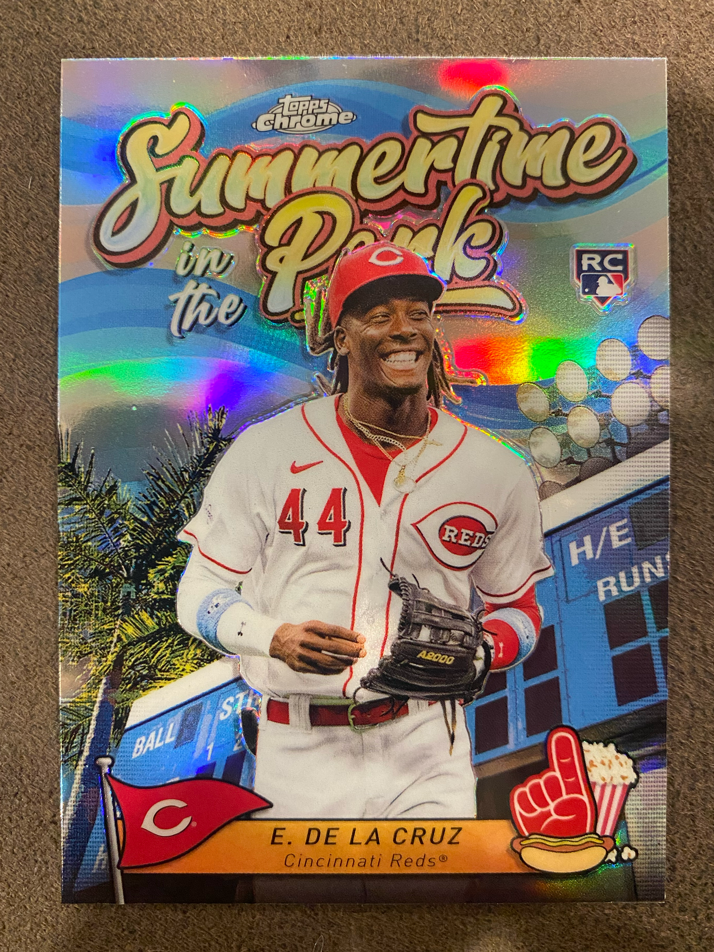 Elly De La Cruz - 2024 Topps Chrome - Summertime in the Park - Reds
