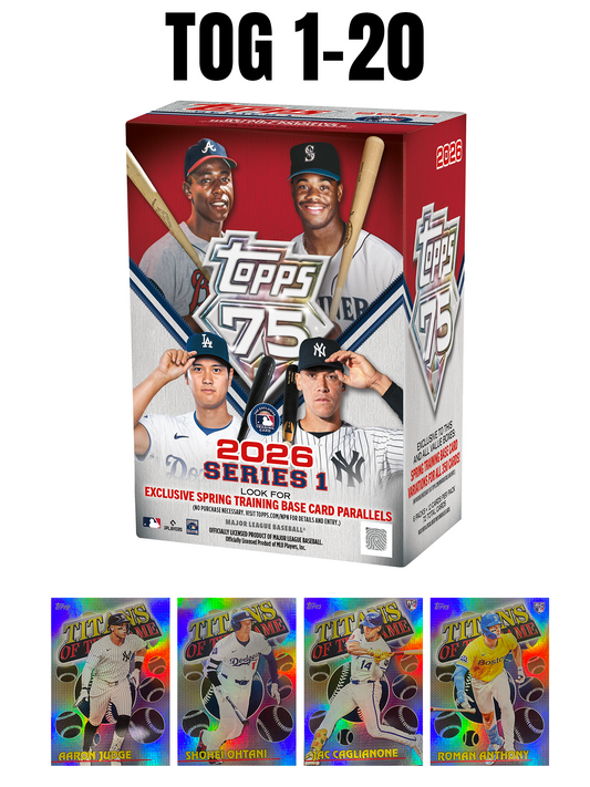2026 Topps Series 1 TOG #1-20